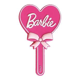 小红书同款芭比化妆镜手持补妆迷你小镜子随身便携少女心手柄镜子