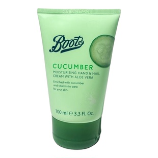 【不是黄瓜味】泰国Boots小黄瓜芦荟护手霜保湿滋润100ML