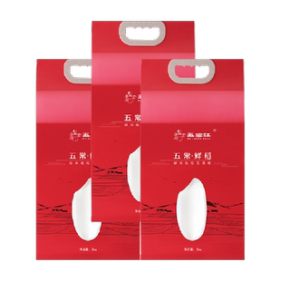 五粱红鲜稻 2025年新米 特等五常大米15kg/30斤原粮稻花香2号真空