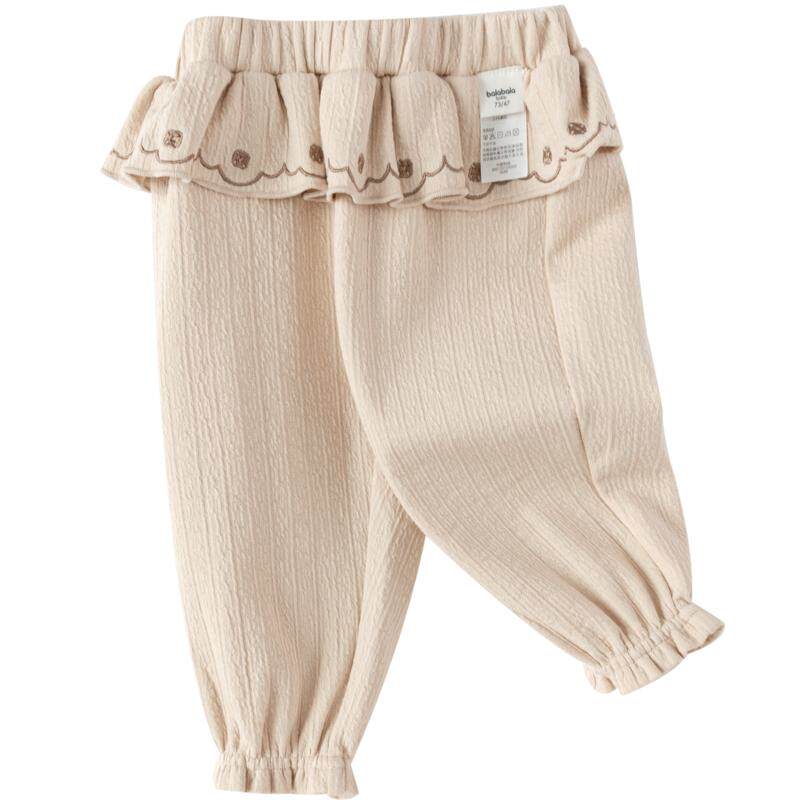 巴拉巴拉童装女童裤子宝宝儿童长裤2026百搭春秋装甜时髦小童休闲