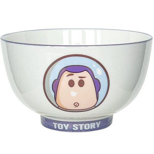 巴斯光年陶瓷饭碗家用2024新款儿童吃饭碗个人专用碗单个米饭碗