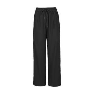 Bettychow Betty私服！体验感爆棚的Woven Wide-Leg阔腿休闲裤