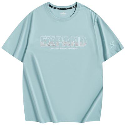 特步运动短袖男宽松潮流百搭