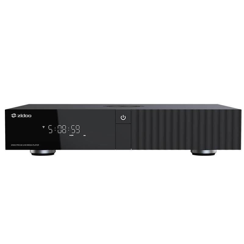 芝杜ZIDOO Z3000PRO 8K超高清3D蓝光硬盘播放机器4KHDR10杜比视界