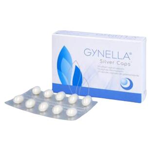 欧洲直邮GYNELLA妇用阴道银离子抑菌胶囊10粒片细菌霉菌性炎女性
