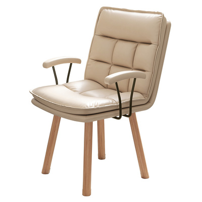 实木旋转书桌电脑椅舒适久坐