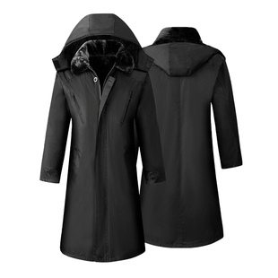 军大衣冬季加绒加厚男款正品东北零下女款劳保备勤高端军棉袄大衣