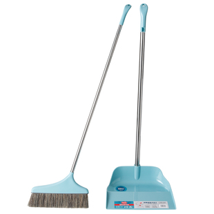 美丽雅侧倒垃圾铲套装 客厅撮箕扫把软毛扫头发畚箕扫地扫帚侧倒