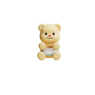 奶油小熊门把手防撞保护套可爱卧室厕所门挡免打孔房门后防撞门吸