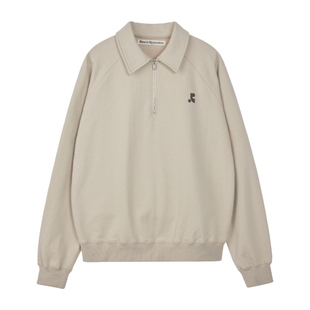 RestandRecreation2025秋冬RR印花logo翻领拉链套头卫衣男女同款