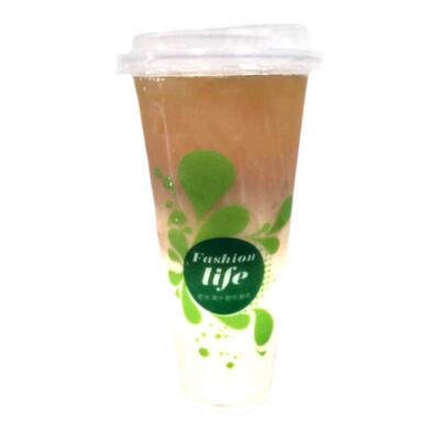 奶茶杯一次性加厚透明life塑料杯子