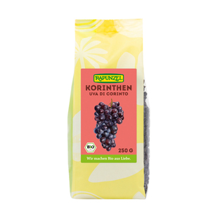 Rapunzel有机黑加仑子干葡萄干孕妇儿童健康零食烘焙果干德国进口