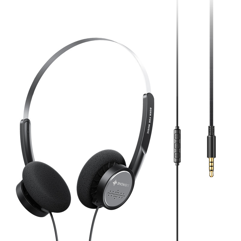 FiiO/飞傲 雪漫天WIND复古头戴有线耳机HIFI耳塞线控带mic
