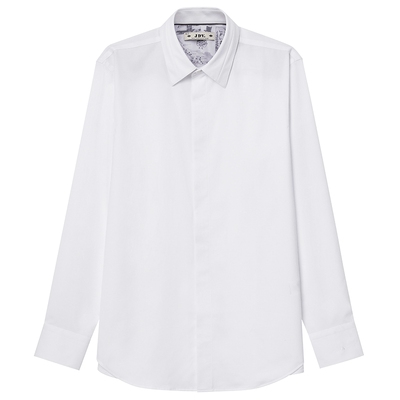 JDV商场同款男士长袖正装白衬衫