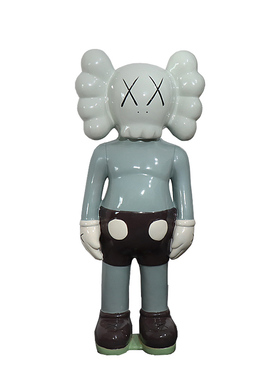 玻璃钢超大暴力熊电视柜玩偶摆件