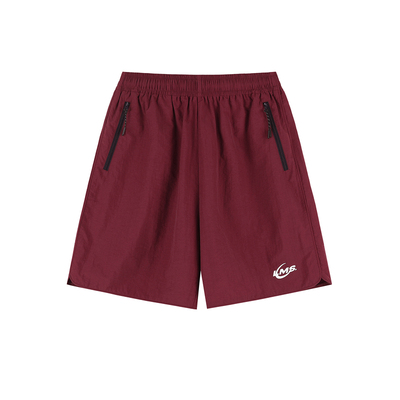 潮流字母印花休闲短裤情侣五分裤