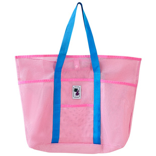 儿童玩具收纳袋便携手提妈咪包网兜游泳包大号旅行海边装备沙滩包