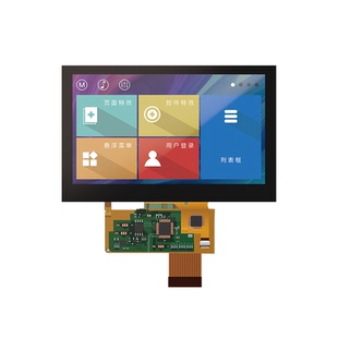 淘晶驰X2系列4.3寸超薄COF模组 智能显示串口触摸屏480*272分辨率