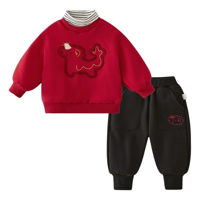 杰里贝比秋冬男女童套装