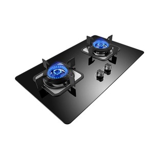 迅达燃气灶双灶家用台嵌式定时煤气灶液化气灶天然气猛火炉灶具F3