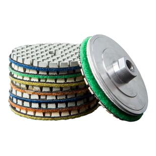 磨地小哥磨镜干磨片花岗石水磨石石英石台面大理石四步树脂干抛片