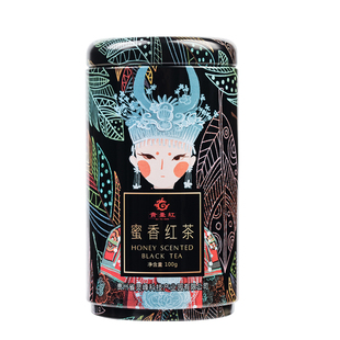 贵台红茶叶2024年雨前新茶蜜香红茶都匀红茶苗女罐100g装贵州茶