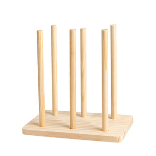 木质线团丝带架织带架手工绕线轴毛线轴纸胶带收纳架编绳编织架