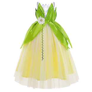 cosplay儿童派对精灵六一节青蛙王子表演服花仙子小叮当蒂安娜裙