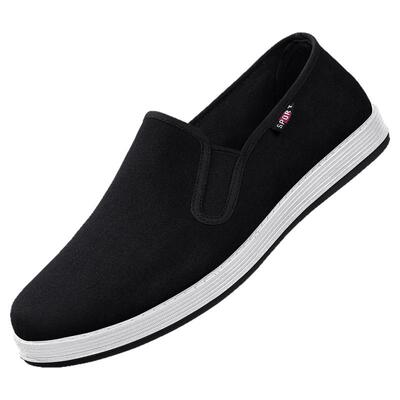 老北京布鞋男中老年休闲轻便