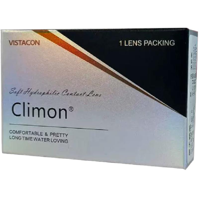 Climon可丽萌美瞳年抛小直径素颜自然通勤近视彩色隐形眼镜2片