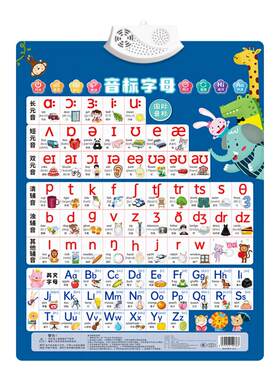 3-12岁国际音标有声挂图