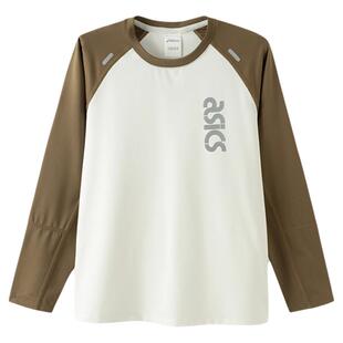 ASICS/亚瑟士童装运动长袖上衣T恤男女童秋季贴身吸汗儿童速干衣