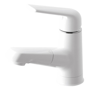 （现货）日本松下Panasonic洗面水龙头原装进口白色抽拉面盆龙头