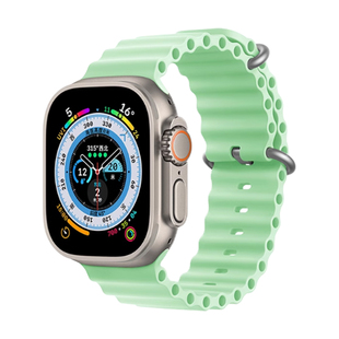KASO适用苹果手表表带iwatch表带s11海洋ultra3硅胶applewatch表带s107新款s8腕带5运动表带透气se男女49mm