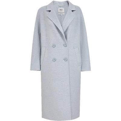 ONLY中长款毛呢大衣