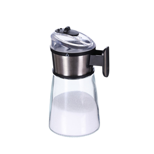 居元素艾可维兰可计量盐瓶160ML厨房调味瓶家用按压式撒盐神器