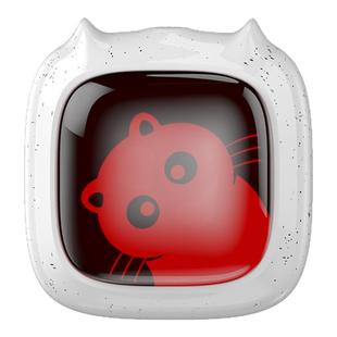 KUWAYO空蛹自行车山地公路折叠车防水猫脸防追尾夜骑智能尾灯配饰