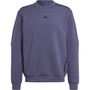 Adidas/阿迪达斯官方正品D4T CREW SWEATS男士宽松休闲卫衣JJ4645