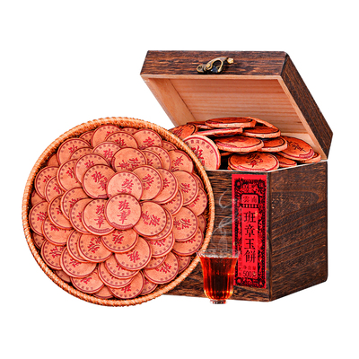 十六年陈老班章古树普洱茶500克