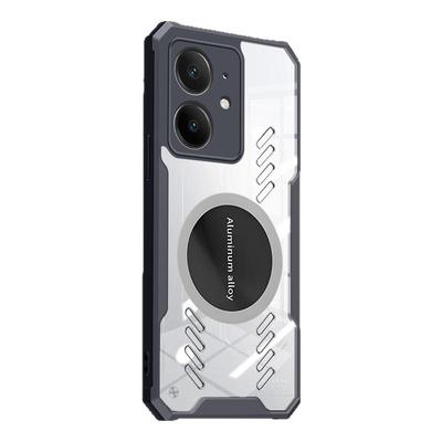 适用真我neo7se手机壳电竞散热车载磁吸适用realme透明保护套neo7X新款气囊防摔石墨烯高端创意透气高级感潮