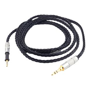 单晶铜镀银AKG q460 K450 耳机线k451 k452 k480耳机升级线连接线