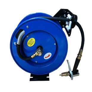 弹簧收转高压清洗水鼓 宝润佳机油盘 自动伸缩卷管器 10M迷你气鼓