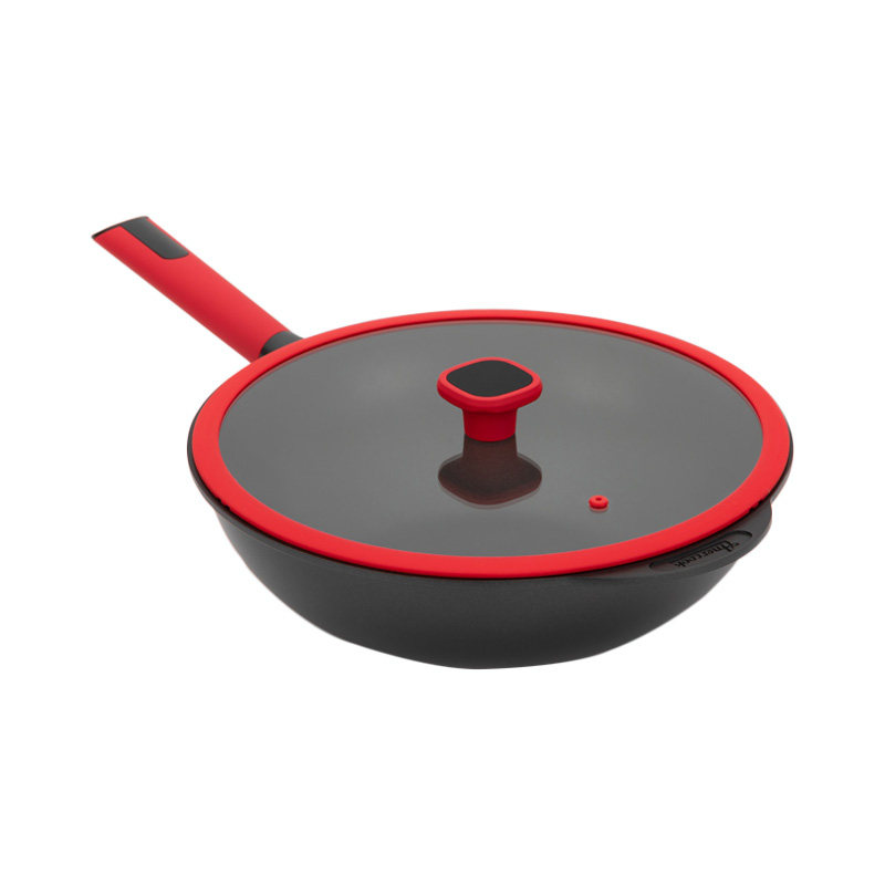 Amercook扶桑进口麦饭石家用炒锅