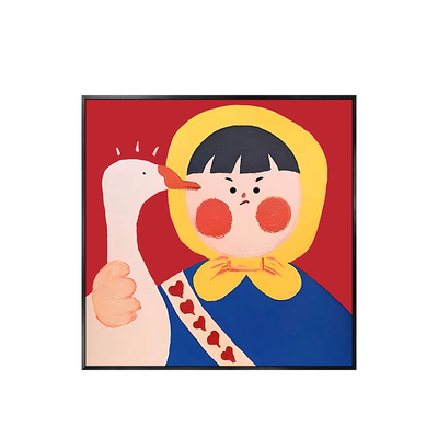 快乐多巴胺ins色彩组合装饰画