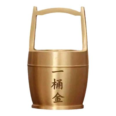 超大加大号纯黄铜招财摆件