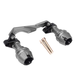 适用新大洲本田NS150XC改装配件排气管防摔球保险杠铝合金防护杠