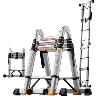 节节升铝合金伸缩梯子家用人字梯