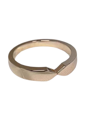 法式几何闪钻戒指纯银高级感饰品