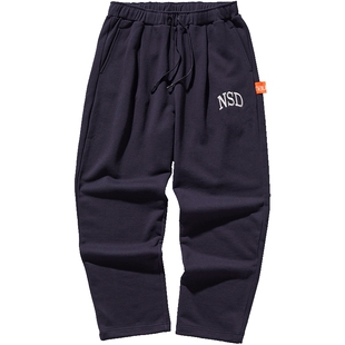 【官方正品】汤本弘通监制 nautica日系中性宽松针织卫裤HYKW4115