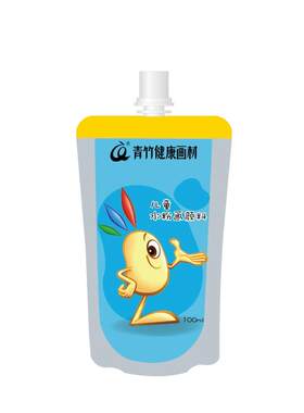 青竹水粉颜料儿童袋装